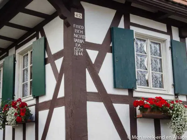half-timbered house-hunspach