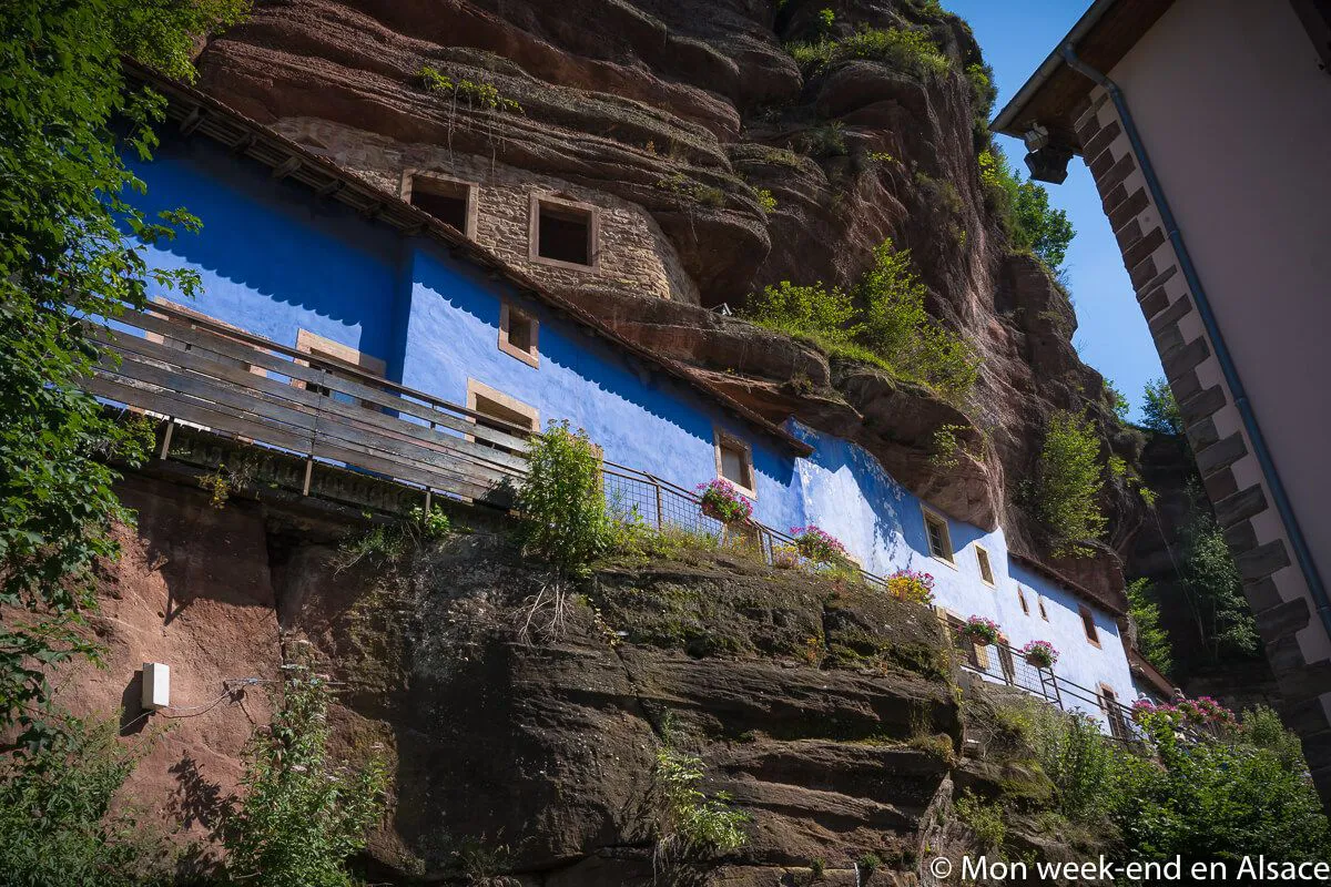 Visit of the "Maisons des Rochers": troglodyte houses in Alsace 1 house-rochers-graufthal