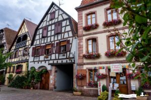 Bergheim village in Alsace