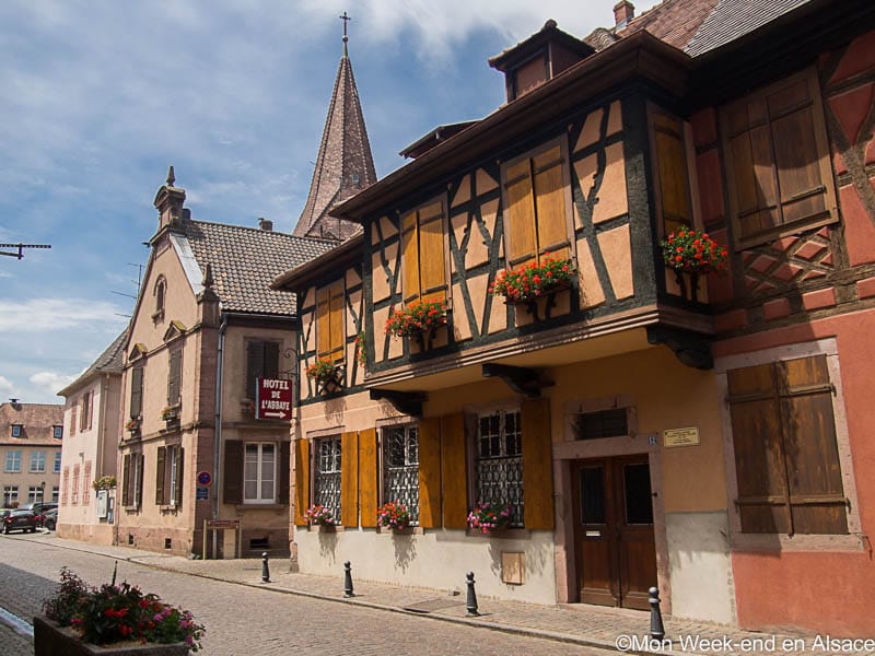 Kientzheim, a village on the Alsace Wine Route