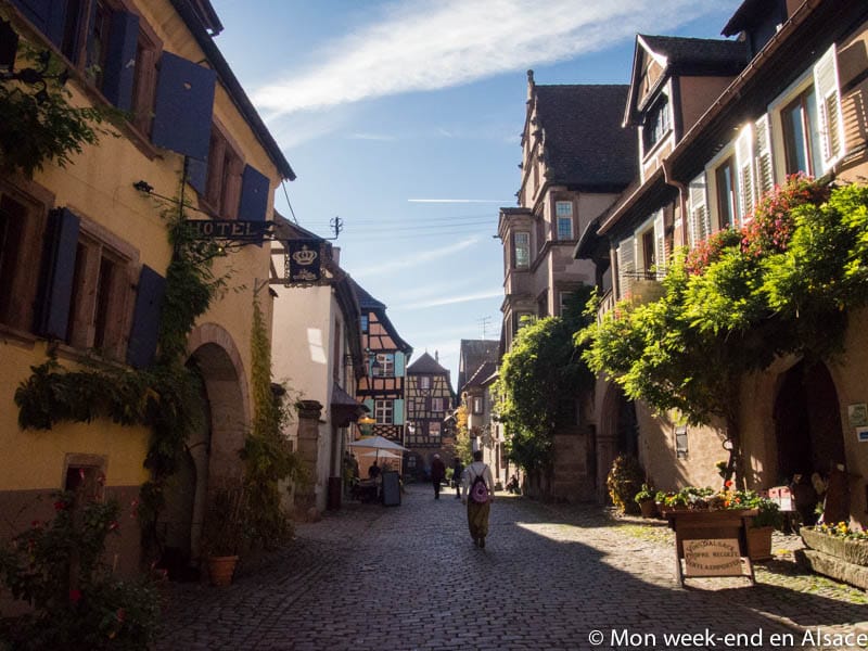 Riquewihr, a village on the Alsace Wine Route