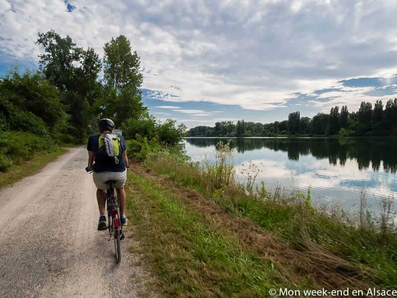 Bike ride itinerary – Strasbourg, on each side of the Rhine (2h30)