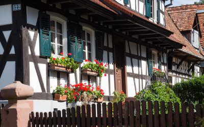 Visit of Seebach, a village in Northern Alsace