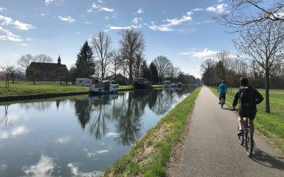 From Strasbourg to Colmar by bike on the Rhine Bike Route (Eurovélo 15)
