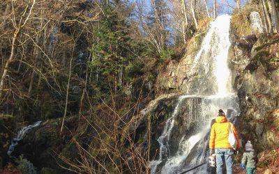 The Hohwald waterfall – An idea for a family outing