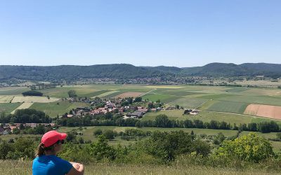 Stroll on the Bastberg hill in Bouxwiller, Alsace