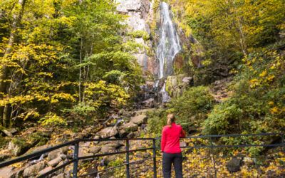Walk to the Nideck waterfall and the castle ruins